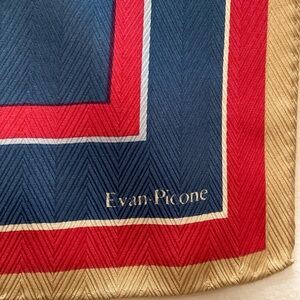 Vintage Evan-Picone silk scarf